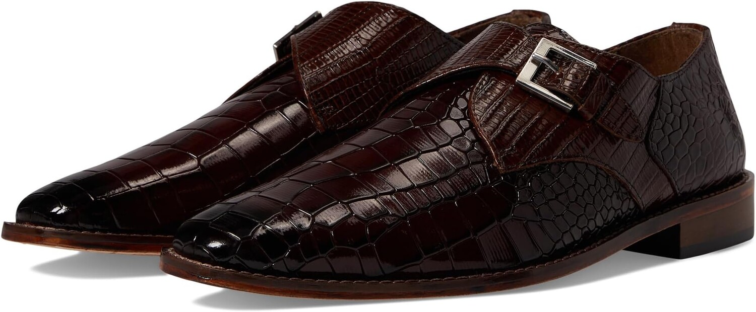 Оксфорды Stacy Adams Rapino Monk Strap, коричневый