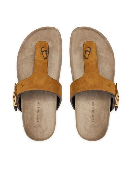 Шлепки Tory Burch, желтый