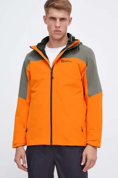 Уличная куртка Glaabach 3в1 Jack Wolfskin, оранжевый