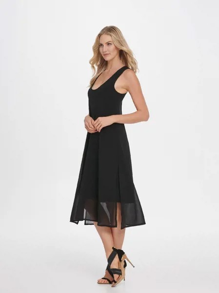 Платье-сарафан женское DKNY P0AD7EJR/BLKS черное S
