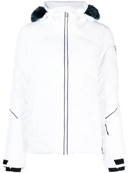 Rossignol пуховик Staci с капюшоном, белый