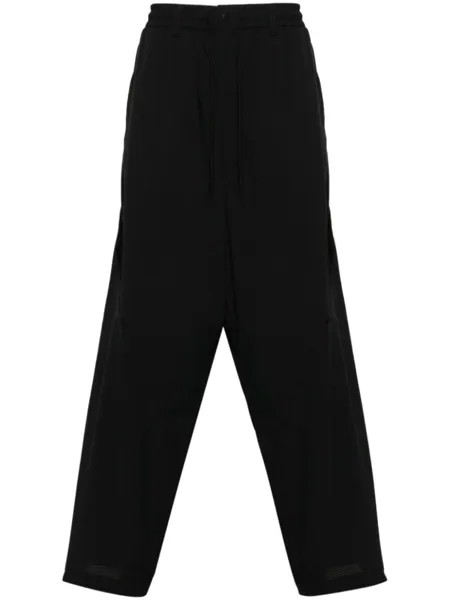 Спортивные брюки со вставками и логотипом Y-3, черный
