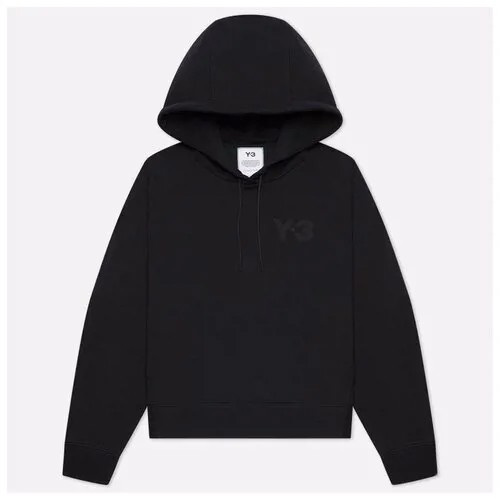 Женская толстовка Y-3 Classic Chest Logo Hoodie чёрный , Размер XS
