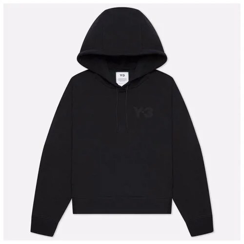 Женская толстовка Y-3 Classic Chest Logo Hoodie чёрный , Размер XS