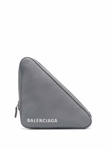 Balenciaga Pre-Owned клатч 2000-х годов с логотипом