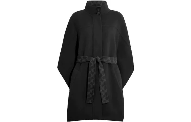 COACH Женская накидка, цвет Black