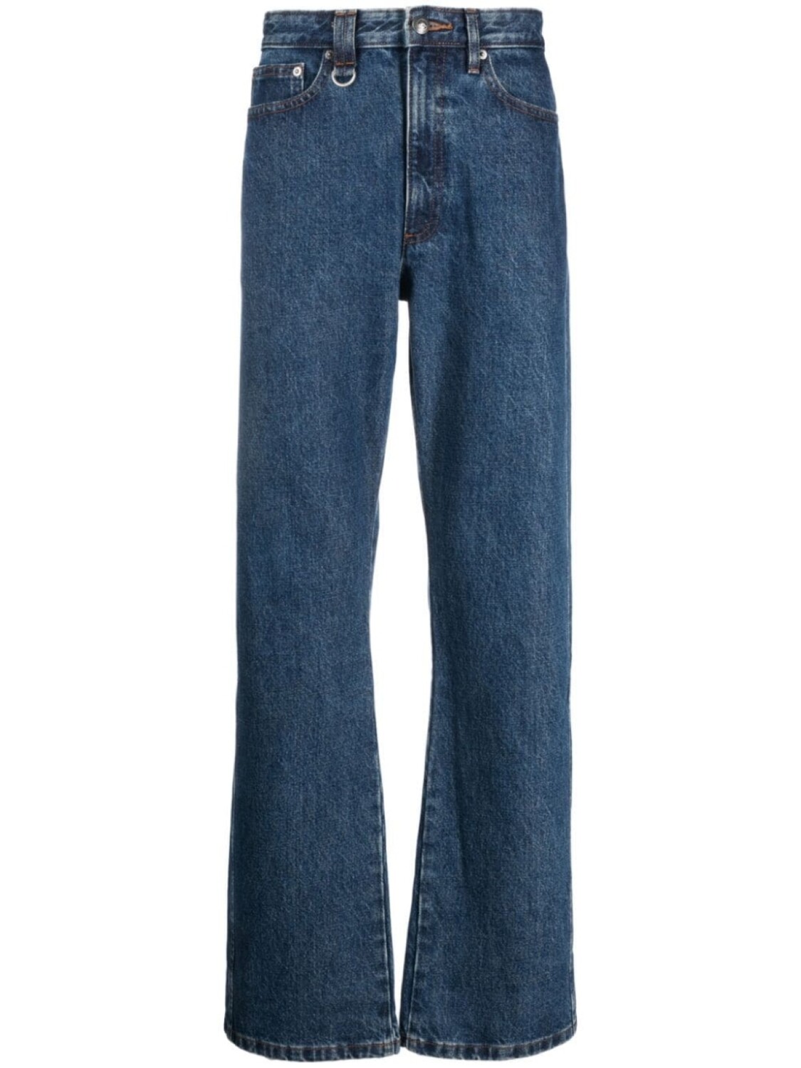 A.P.C. прямые джинсы, синий