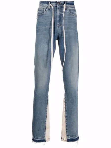 VAL KRISTOPHER прямые джинсы с кулиской
