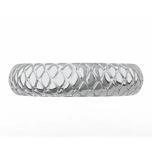 Кольцо POKROVSKY кольцо из серебра 1101592-00245, серебро, 925 проба, родирование, размер 15.5, серебряный