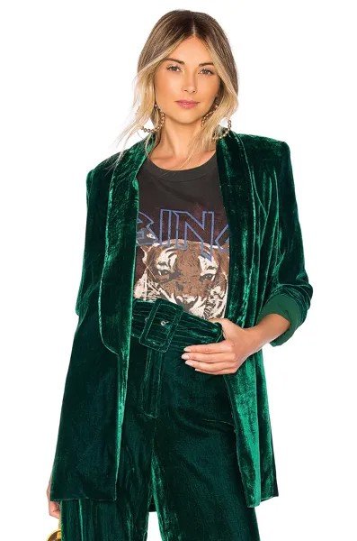 Куртка House of Harlow 1960 x REVOLVE Chloe Boyfriend, цвет Emerald