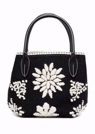 Ermanno Scervino сумка с цветочной вышивкой