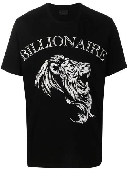 Billionaire футболка с графичным принтом, черный