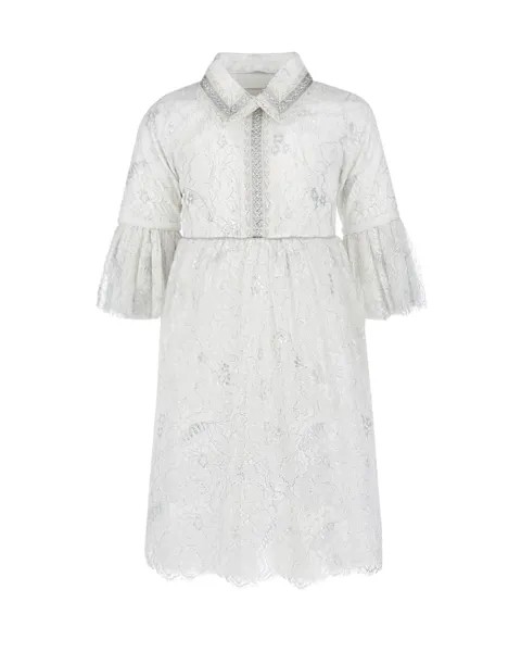 Белое платье с рукавами 3/4 Eirene детское