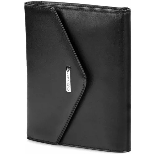 Кошелек CARAN D'ACHE CR5571-009, фактура гладкая, черный