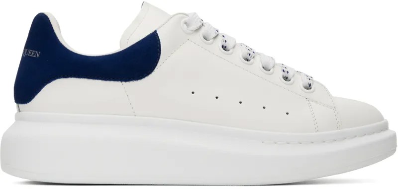 Белые массивные кеды Alexander McQueen