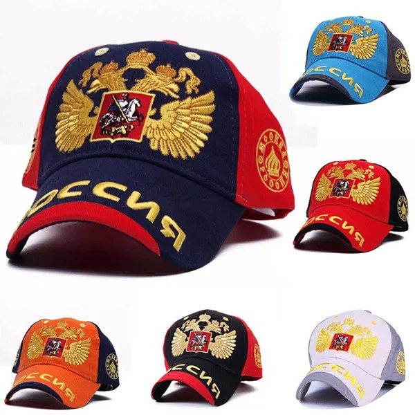 Россия хлопок бейсболка Snapback Hat Sun bonnet Повседневная кепка Мужчина Женщина Хип-хоп snapback кепки