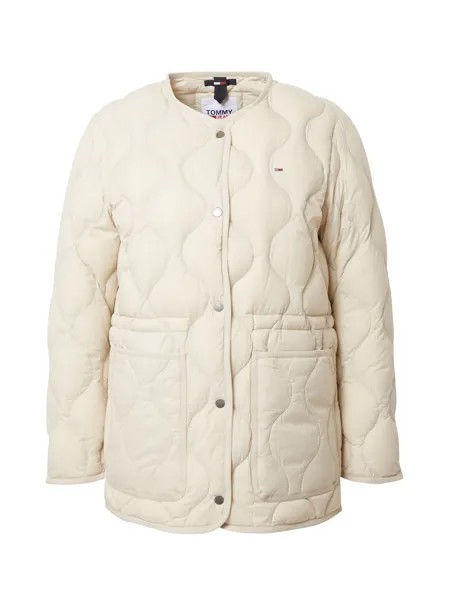 Межсезонная куртка Tommy Jeans, крем