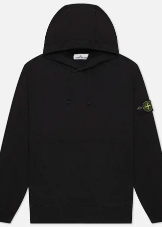 Мужская толстовка Stone Island Hoodie Garment Dyed, цвет чёрный, размер XXL