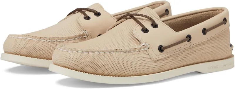 Топсайдеры Sperry Authentic Original 2-Eye Seasonal, цвет Cream Debossed