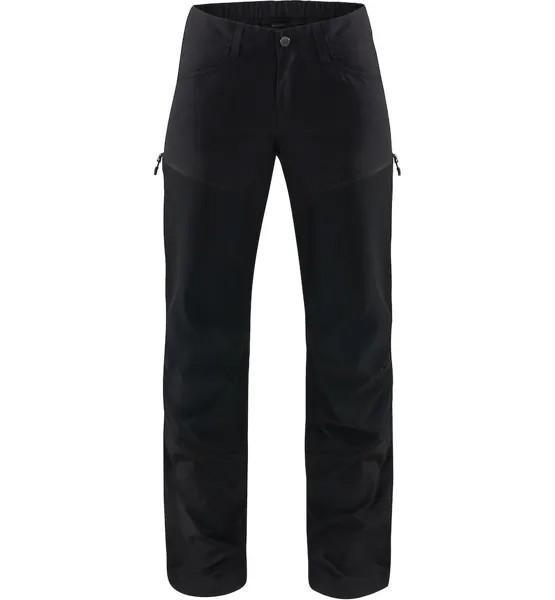 Спортивные брюки Haglöfs Mid Flex Pant, настоящий черный однотонный длинный