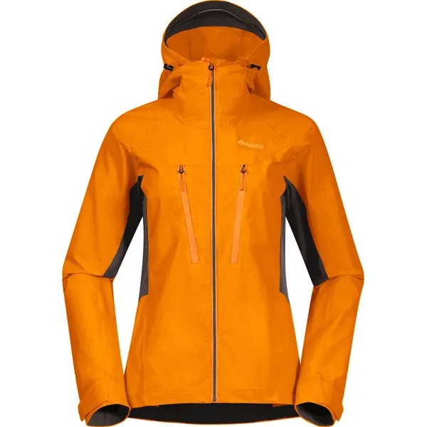 Женская куртка софтшел Cecilie Mtn Bergans, оранжевый
