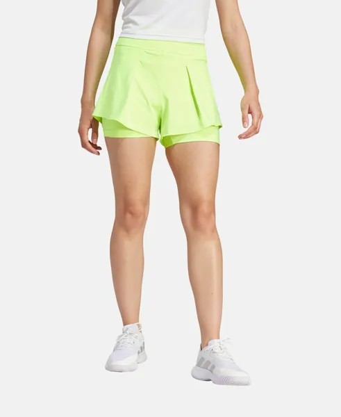 Теннисные шорты adidas Performance, неоновый зеленый