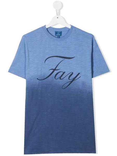 Fay Kids футболка с логотипом