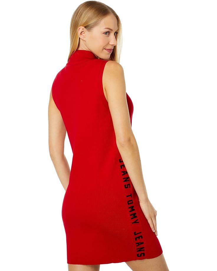 Платье Tommy Hilfiger Sleeveless Zip Front Sweaterdress, цвет Scarlet