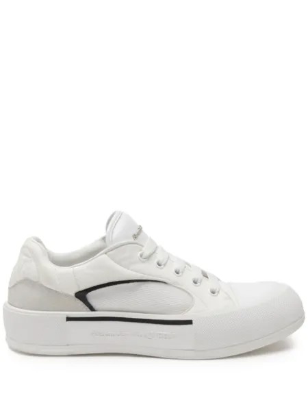 Alexander McQueen кеды Skate Deck Plimsoll, белый