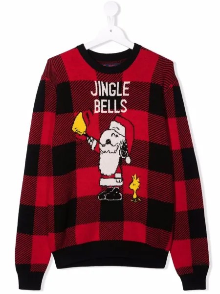 MC2 Saint Barth Kids джемпер Snoopy Christmas