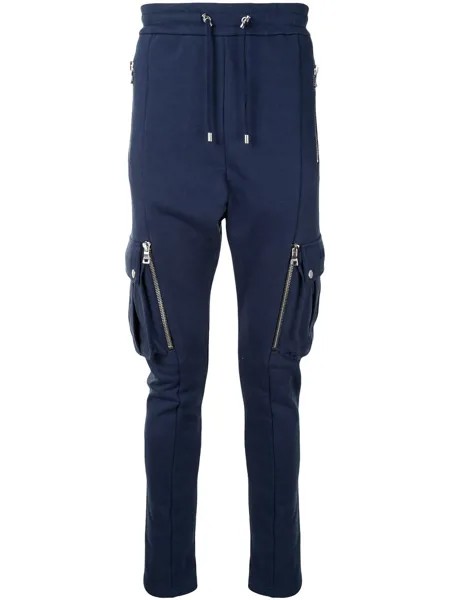 Balmain спортивные брюки с низким шаговым швом