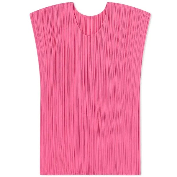 Pleats Please Issey Miyake Pleats T-Shirt, pink