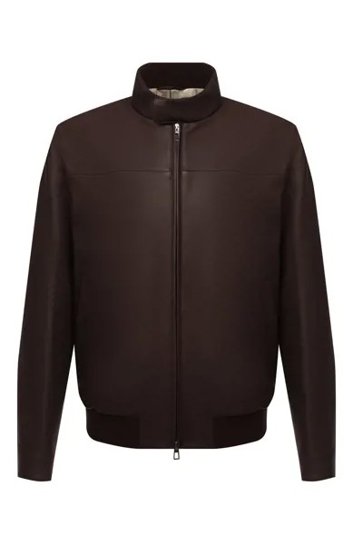 Кожаный бомбер Loro Piana
