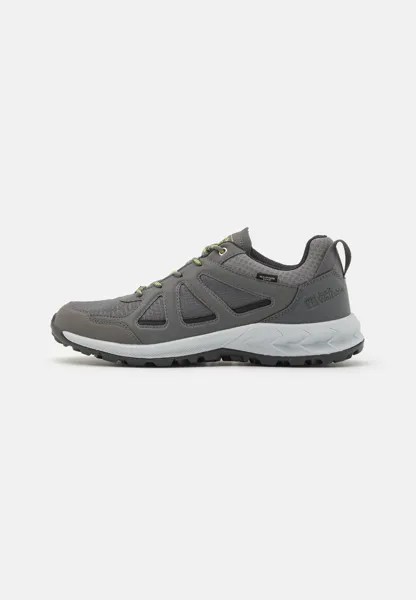 Кроссовки Woodland 2 Texapore Low Jack Wolfskin, цвет pebble grey