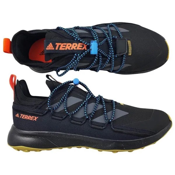 [GX8676] Мужские походные ботинки Adidas Terrex Voyager 21 Canvas черного цвета *NEW*