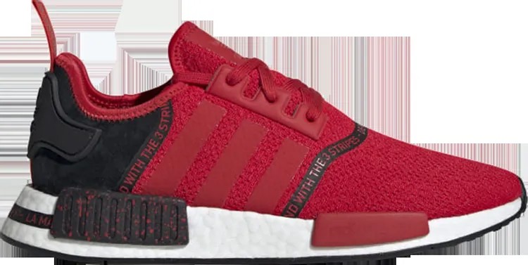 Кроссовки Adidas NMD_R1 'Speckle Pack - Scarlet', красный