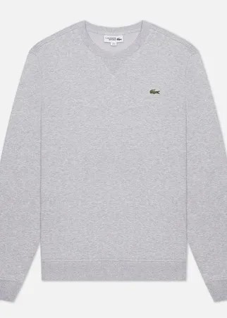 Мужская толстовка Lacoste Sport Cotton Blend Fleece, цвет серый, размер XL