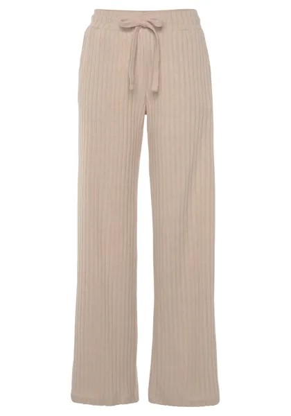 Спортивные брюки LASCANA Homewear, цвет sand meliert