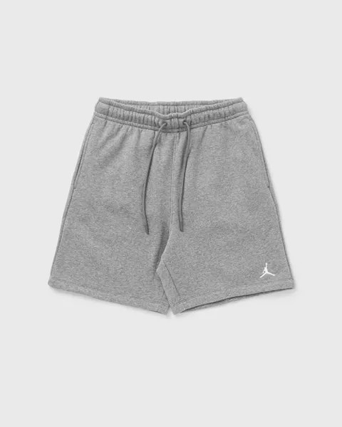 Шорты Jordan Brooklyn Fleece Shorts, цвет carbon heather/white