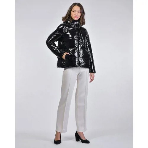 Куртка  Gianfranco Ferre зимняя, силуэт прямой, стеганая, размер М, черный