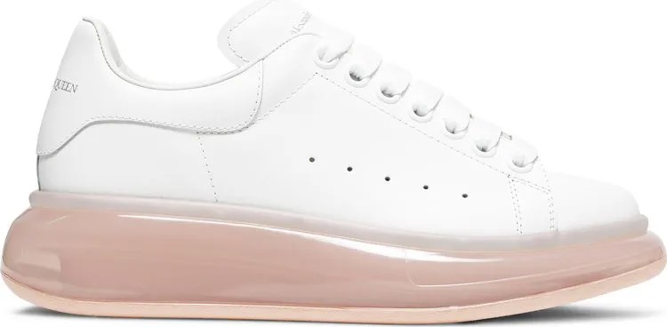 Кроссовки Alexander McQueen Wmns Oversized Sneaker White Rose Gold, белый