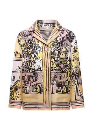 Шелковая рубашка Emilio Pucci