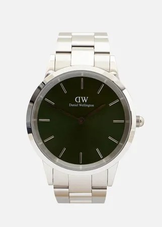 Наручные часы Daniel Wellington Iconic Link Emerald, цвет серебряный