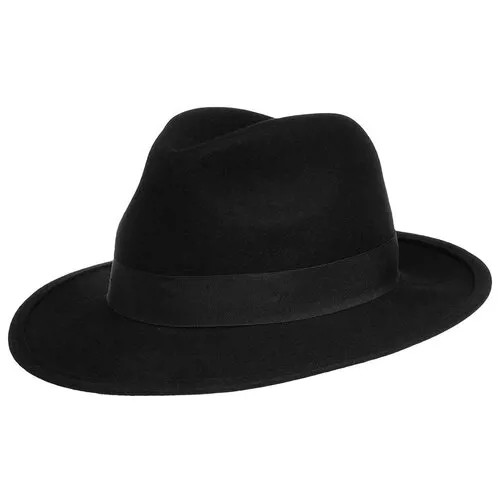 Шляпа федора SEEBERGER 17690-0 FELT FEDORA, размер ONE