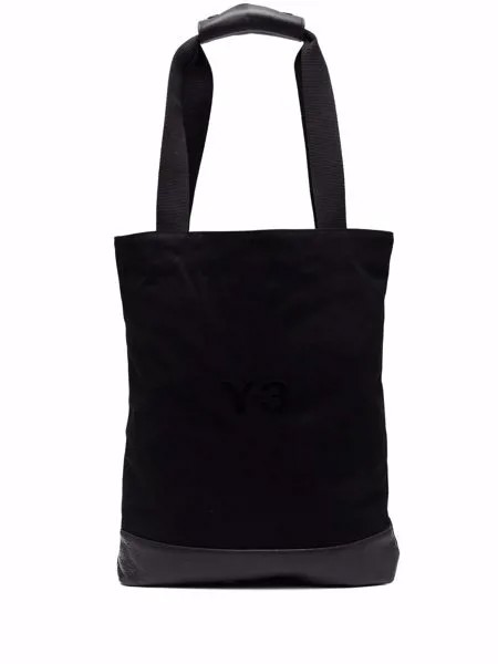Y-3 сумка на плечо с вышитым логотипом