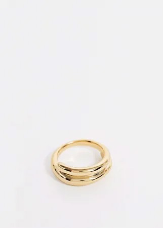 Золотистое кольцо из латуни & Other Stories-Золотой