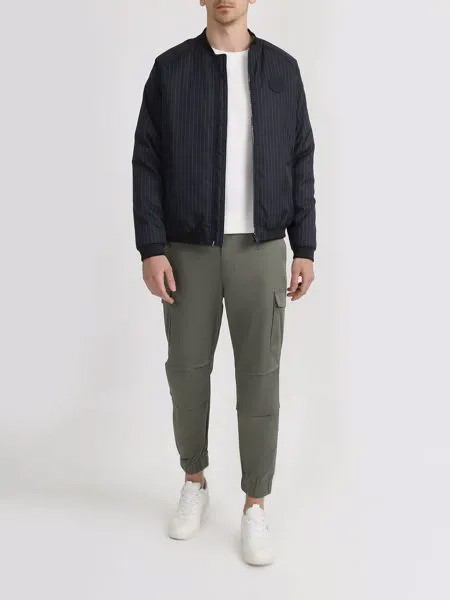 Armani Exchange Бомбер в полоску