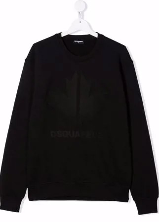 Dsquared2 Kids толстовка с круглым вырезом и логотипом