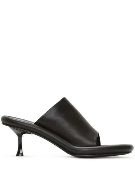 JW Anderson мюли на каблуке-рюмке, черный