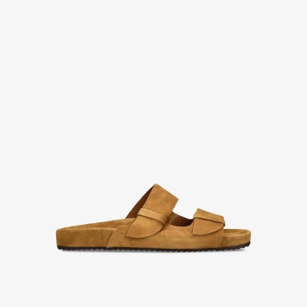 Сандалии Diogenis из замши с двойным ремешком Ancient Greek Sandals, коричневый